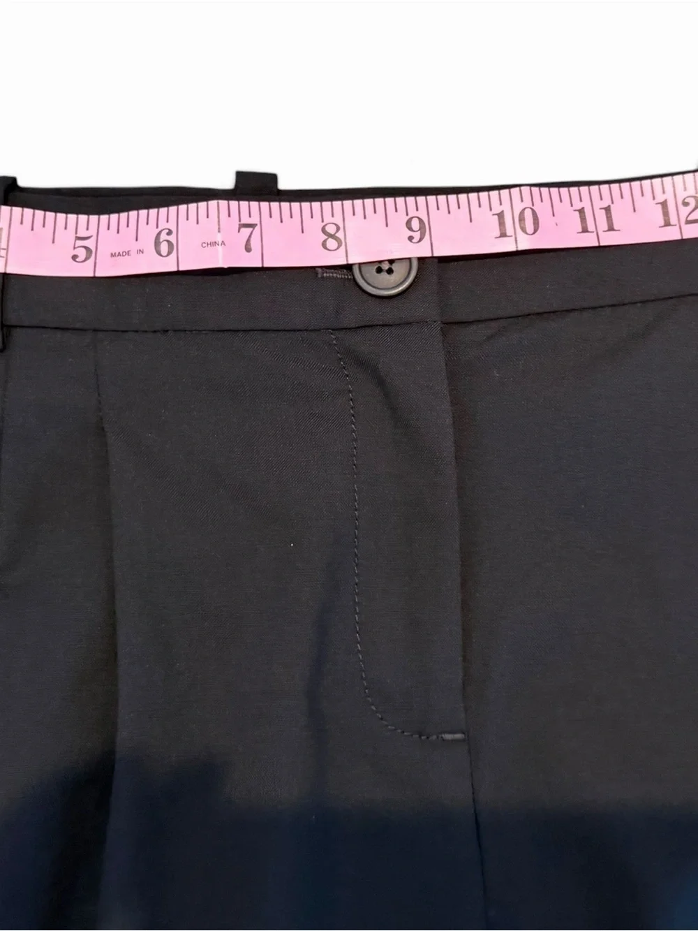 J.Crew City Fit Black Cropped Wool Trousers | Pleated Ankle Pants | Size 2